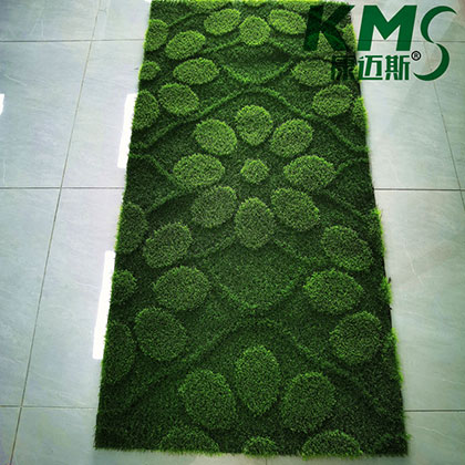 Tapis d'herbe artificiel de motif 3D personnalisé
